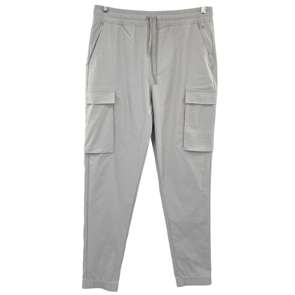 Kenneth Cole Active Gray Drawstring Cargo Pants Medium